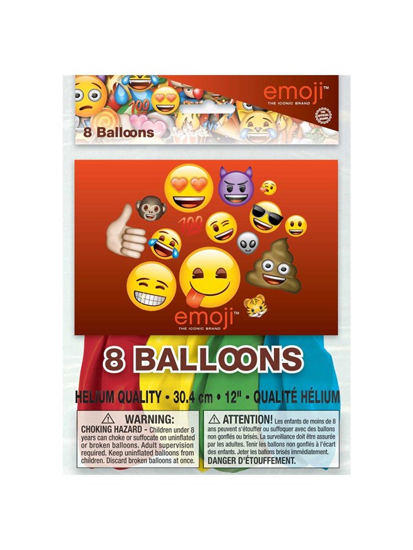 Haza Witbaard - Balloons Emoji 8 pcs.