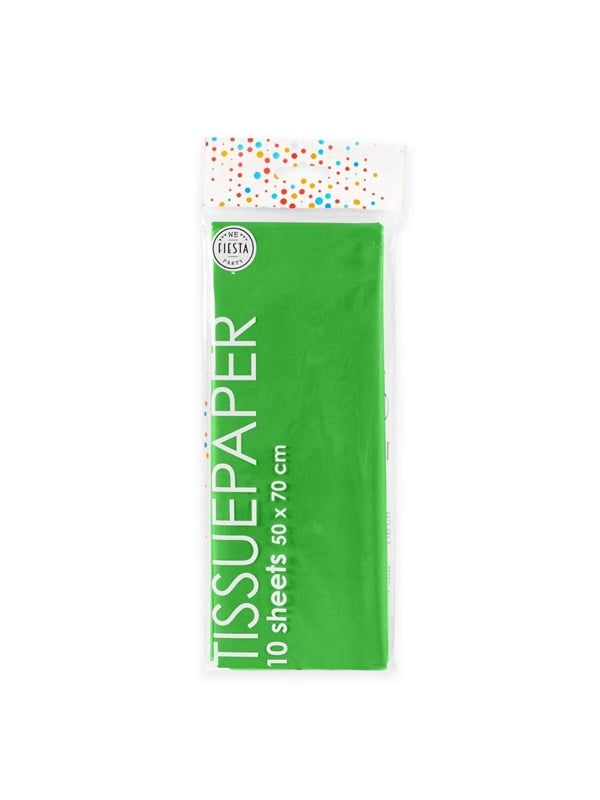 Globos - Tissue Paper 10 Sheets Apple Green 50x70cm