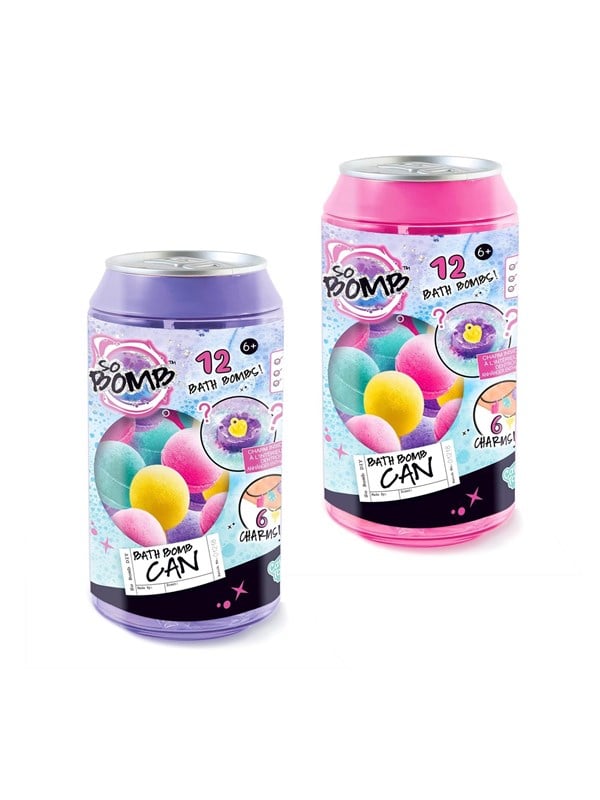 So Bomb Bath Bomb Cans - assorted