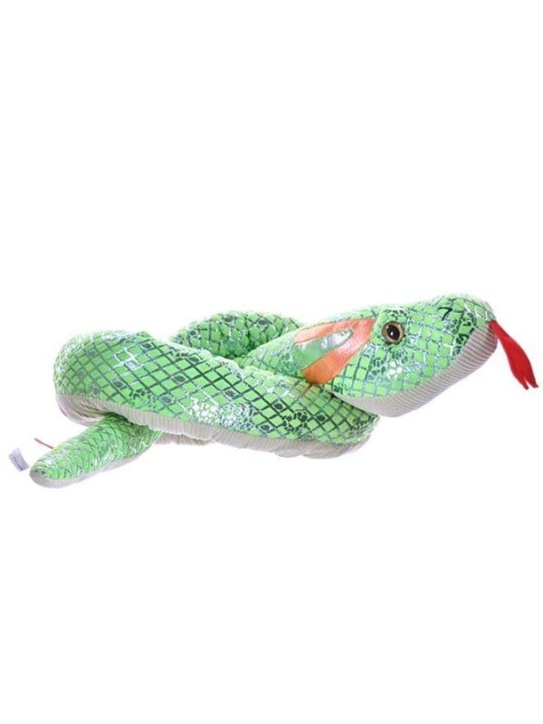 Wild Republic Colourful Plush Snake Foilkins Anaconda 137 cm