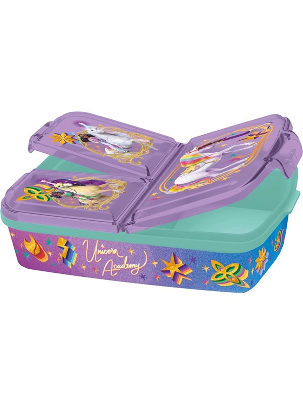 Euromic UNICORN ACADEMY Multi-compartm. lunch box