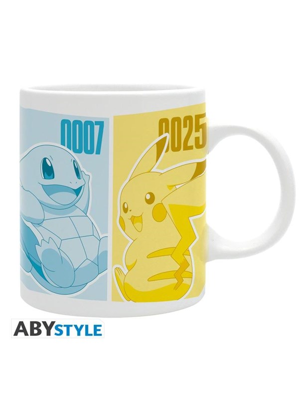 ABYstyle - POKEMON Mug Pikachu & Kanto Starters - Mokken