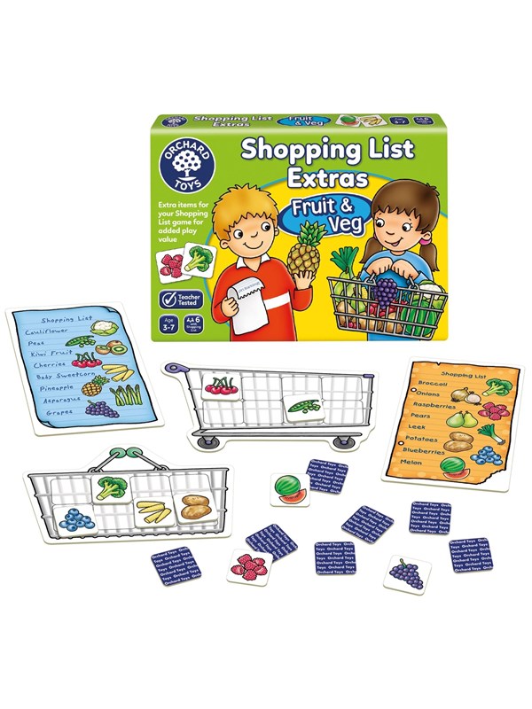 Orchard Shopping List Extras Fruit & Veg