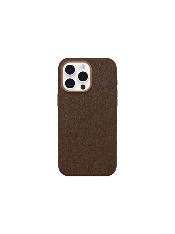 OtterBox Symmetry cactus leren hoesje geschikt voor de Apple iPhone 15 Pro Max (bruin)