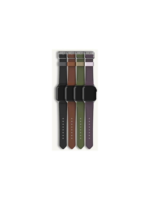 OtterBox Symmetry cactus leren bandje geschikt voor Apple Watch in de maat 42-44-45-49mm (groen)