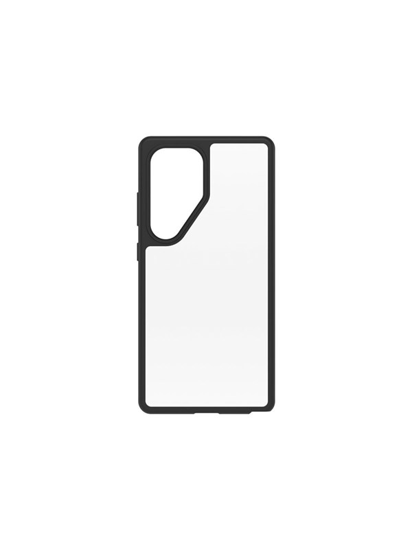 OtterBox React Series voor Samsung Galaxy S25 Ultra, transparant/zwart - Geen retailverpakking