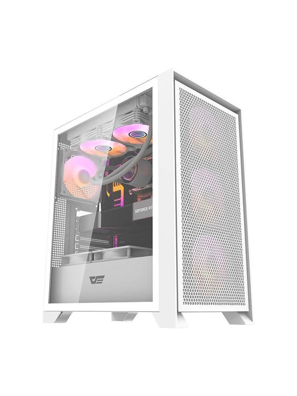 Darkflash DRX70 MESH - Case - Miditower - Wit