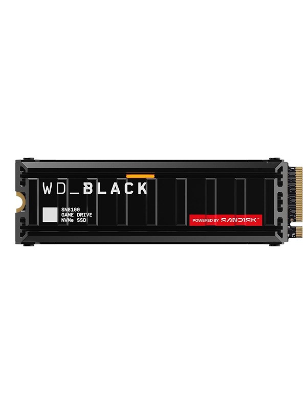 SANDISK WD Black SN8100 SSD - 4TB - M.2 2280 - PCIe 5.0 - Met heatsink