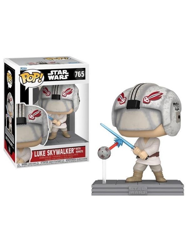Star Wars Luke Skywalker with Remote vinylfiguur 765 Unisex Funko Pop! - Neutraal - Standard