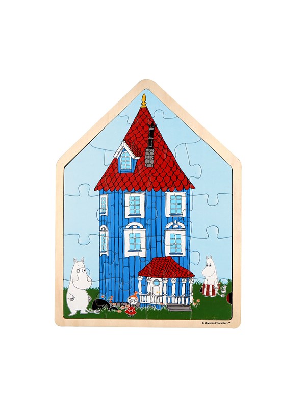 Barbo Toys Moomin - Framed Wooden Puzzle - House