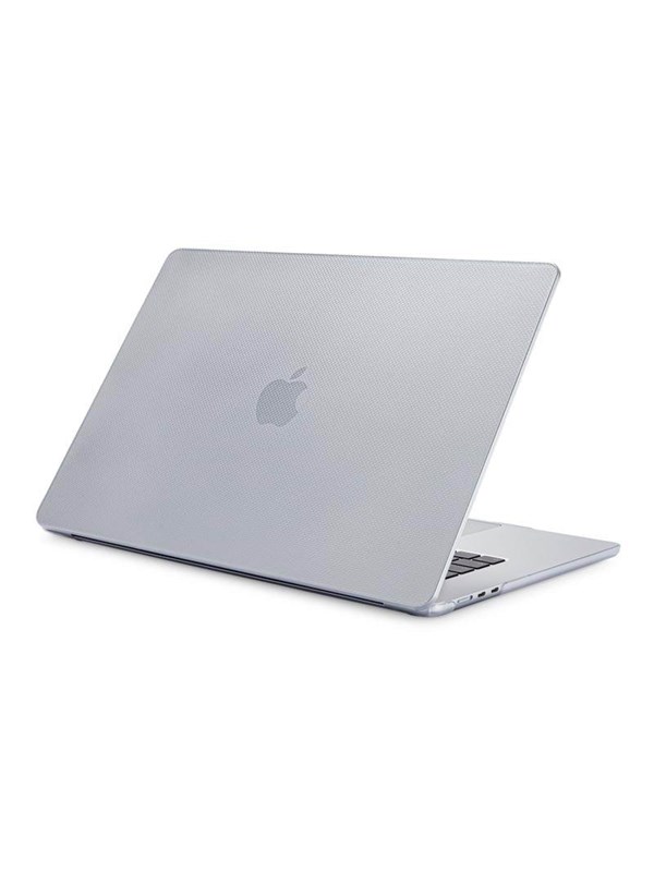 Pipetto Hardshell Dots Case for MacBook Air 15" (M3.2024/M2.2023) - Frosted Clear