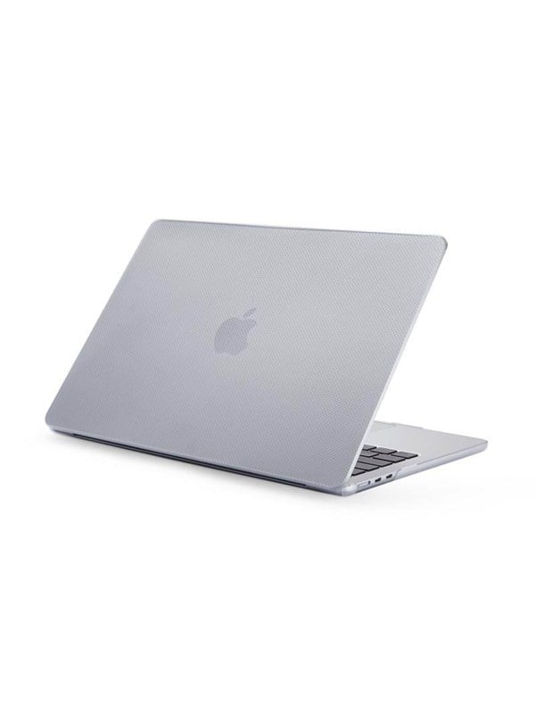 Pipetto Hardshell Dots Case for MacBook Air 13.6" (M3.2024/M2.2022) - Frosted Clear