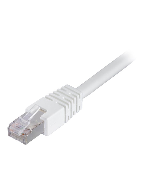 Deltaco STP-635V - patch cable - 35 m - white - Wit - 35m