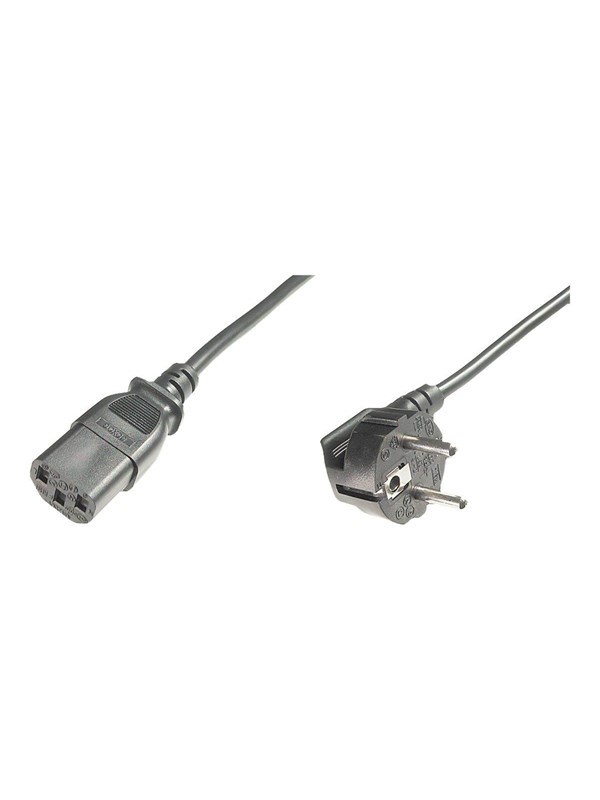 DIGITUS power cable - power IEC 60320 C13 to power CEE 7/7 - 2.5 m