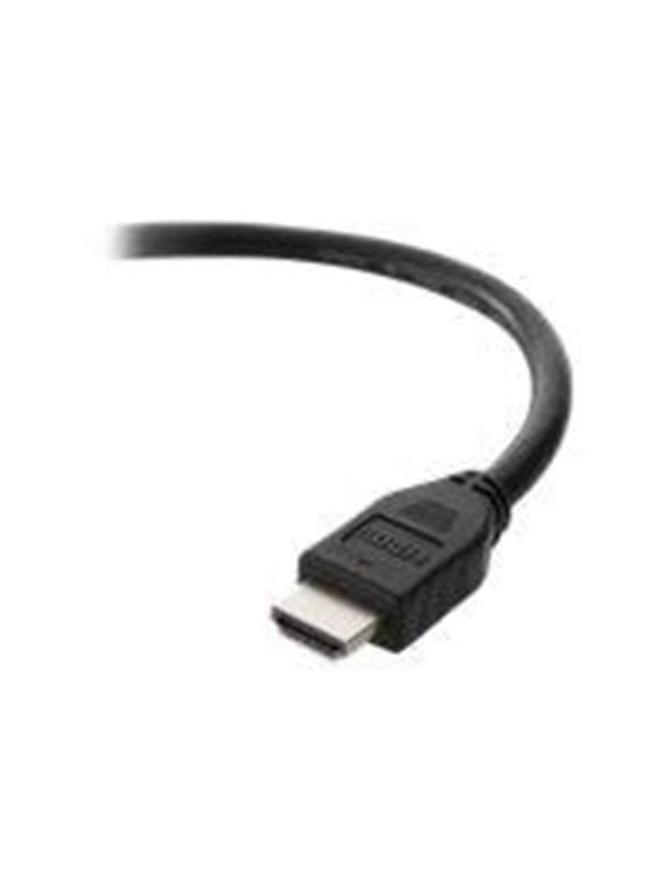 Belkin Standard - HDMI-kabel - HDMI (M) naar HDMI (M) - 5 m - dubbel afgeschermd - zwart - 4K ondersteuning