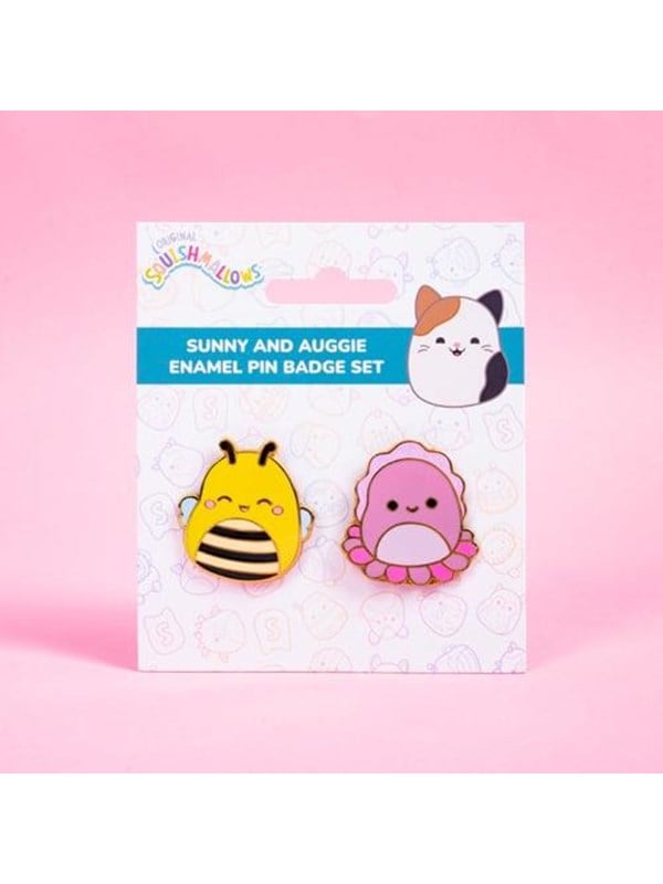 Squishmallows - Sunny & Auggie (2-Pack) - Speld / Badge