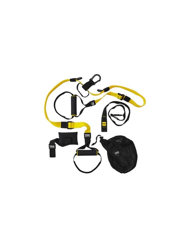 Trx Suspensietrainer Burn Nylon/foam Zwart/geel 4-delig