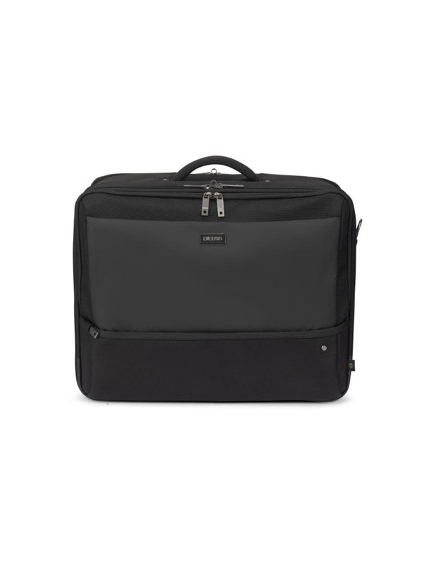 Dicota Multi Twin Five Aktetassen voor Laptop 17.3" | Zwart