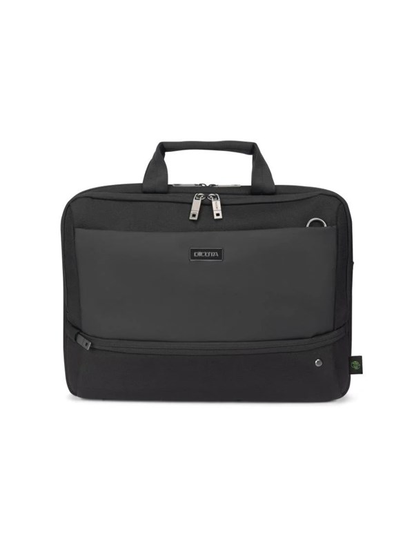 Dicota Slim Five Aktetassen voor Laptop 14" | Zwart