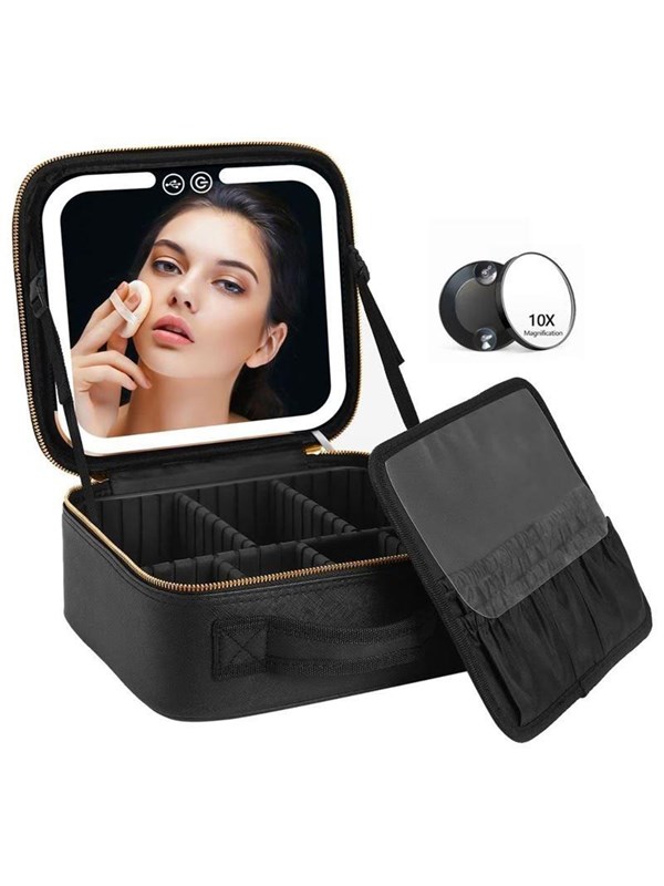 UNIQ Reis Toilettas - LED, Zwart