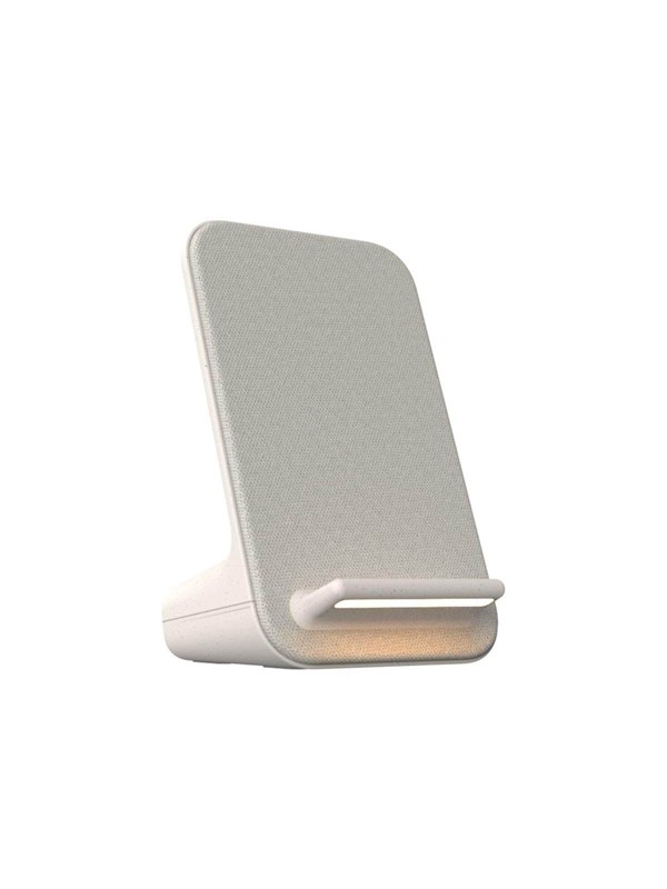 Doro, Draadloze Oplader geschikt voor Doro Aurora - Qi 20W - Met Verticale Standaard & Nachtlampje, Grijs