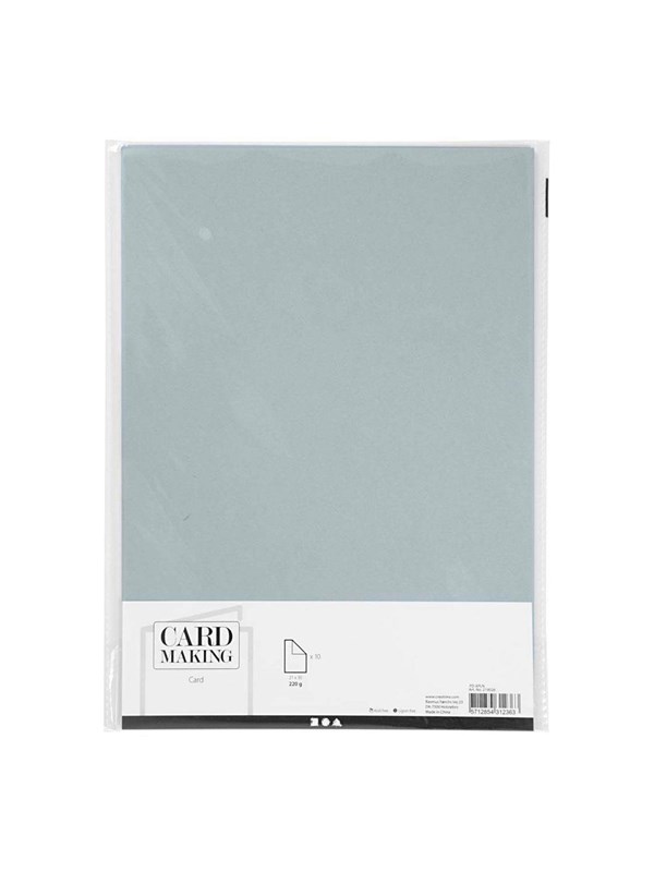 Creativ Company - Cardboard Gray A4 220g 10 pcs.