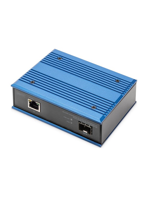 DIGITUS - fibre media converter - 1GbE