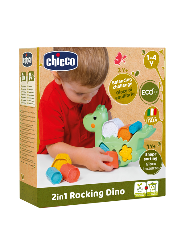 Chicco Lino Leaning Dino ECO+ gemaakt van 80% gerecycled plastic!