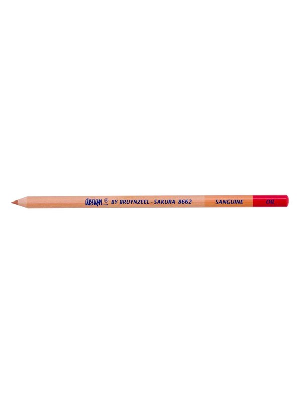 Bruynzeel olie-potlood Sanguine voor kinderen en kunstenaars.