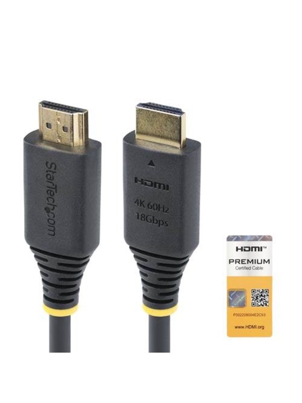 StarTech.com 3m (10ft) Premium Certified High Speed HDMI Cable 4K60Hz - HDMI cable with Ethernet - 3 m