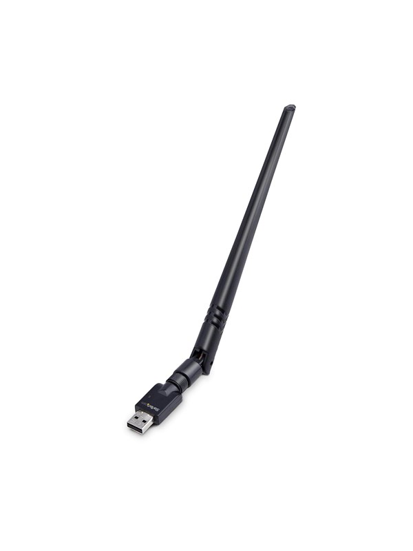 StarTech.com USB Bluetooth 5.3 Adapter voor PC/Laptop, Class 1, USB Bluetooth Dongle, Connectiviteit over grote afstanden voor toetsenbord, muis, audiostreaming en PAN-netwerken, Windows/Linux
