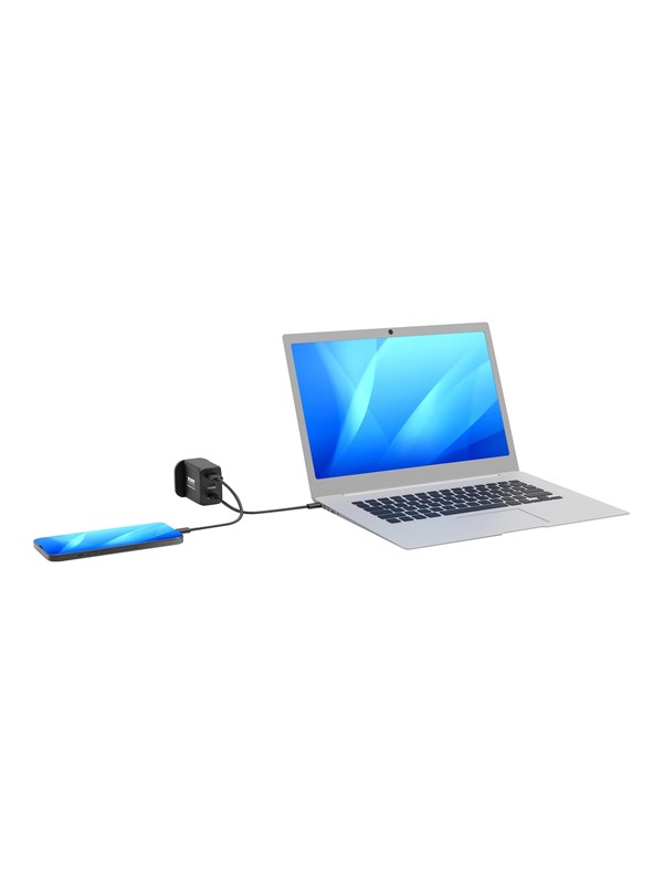 PORT Designs PORT Connect power adapter - USB 2 x USB-C - 65 Watt