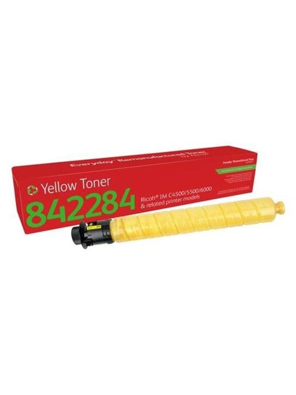 Xerox Everyday - yellow - compatible - remanufactured - toner cartridge (alternative for: Ricoh 842284) - Green World Alliance return programme