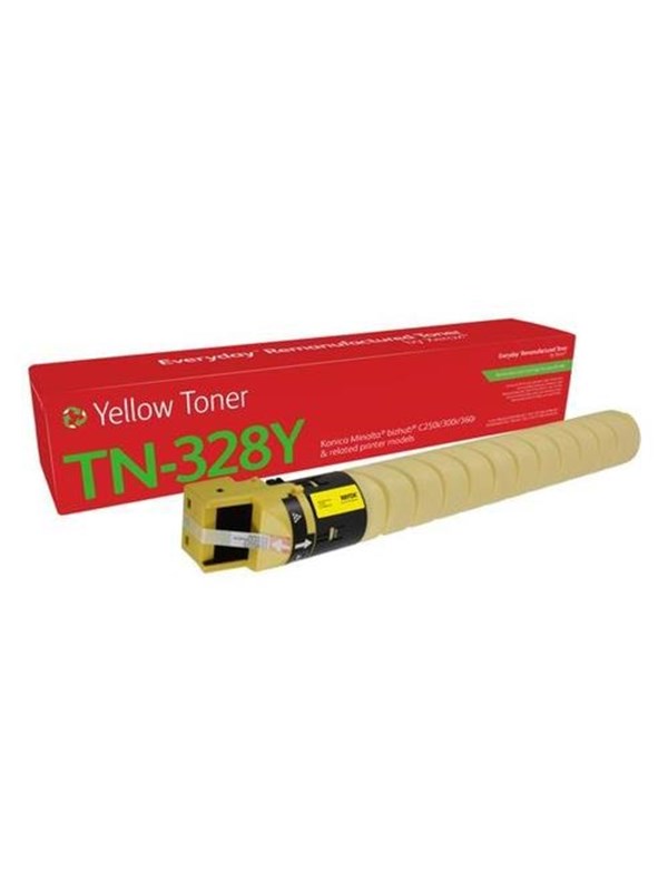 Xerox Everyday - yellow - compatible - remanufactured - toner cartridge (alternative for: Konica Minolta AAV8250) - Green World Alliance return programme
