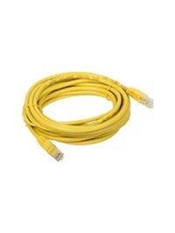 A-LAN Technologie ALANTEC patch cable - 50 cm - yellow - Geel - 0.5m