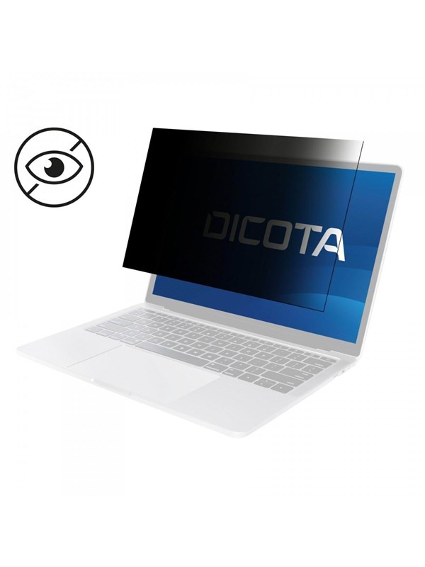 Dicota 2-Way Magnetic Privacyfilter voor Laptop 14" (16:10) | Zwart