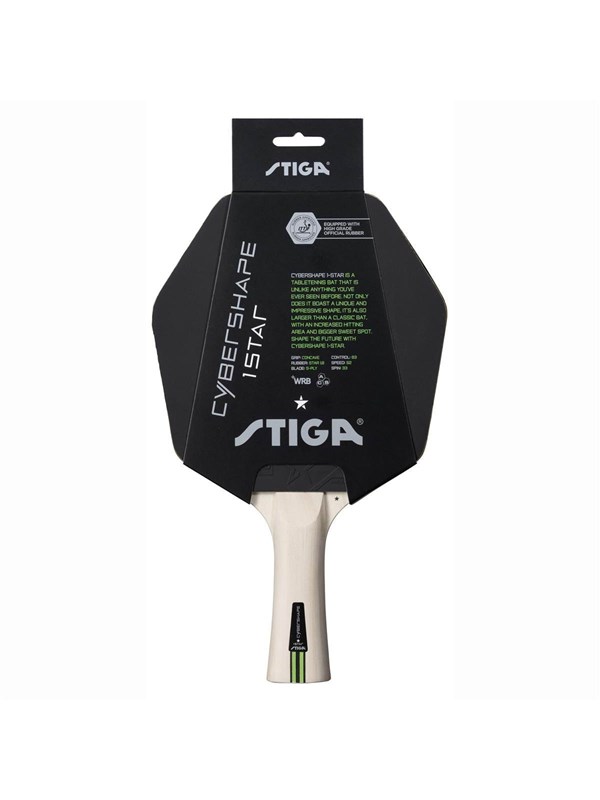 Stiga Table Tennis Bat Cybershape 1-Star