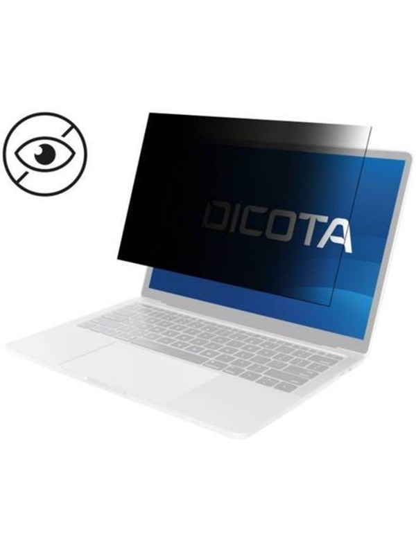 Dicota 2-Way Privacyfilter voor Laptop 14" (16:10) | Zwart