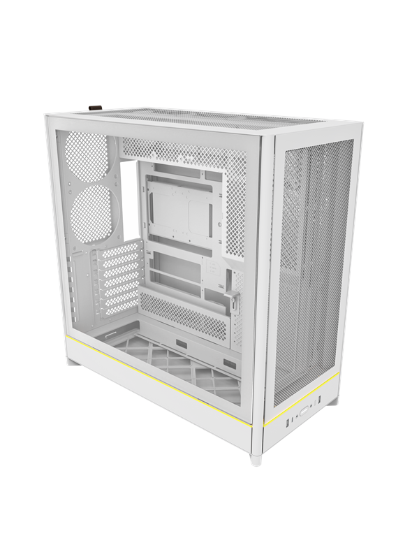 Montech HS01 Mesh - Case - Miditower - Wit