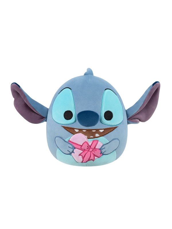 Squishmallows 20 cm Disney Stitch met Hart