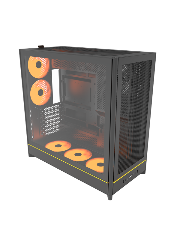 Montech HS01 PRO Mesh - Case - Miditower - Zwart