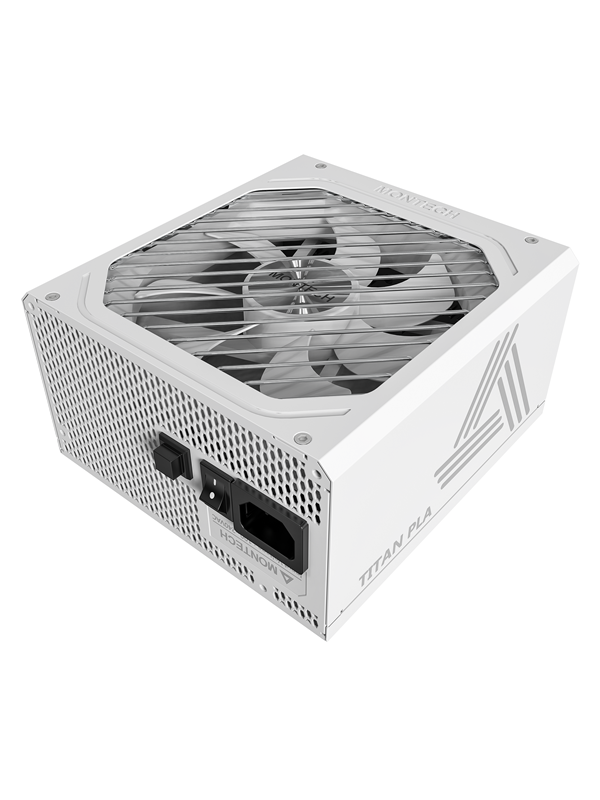 Montech TITAN PLA 750W Voeding - 750 Watt - 135 mm - ATX 3.1 - 80 Plus 80 PLUS Platinum