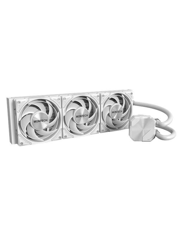 Montech HyperFlow360 Silent White - CPU waterkoeling - Maximaal 25 dBA