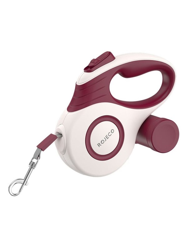 Rojeco A12 Automatic Retractable Dog Leash Red (5 Meters)