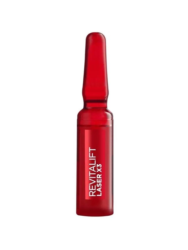 L'Oréal Paris Revitalift Laser Renew Glycolic Acid Peeling Ampoules Treatment Serum For Face For Women 7 pcs 1 ml