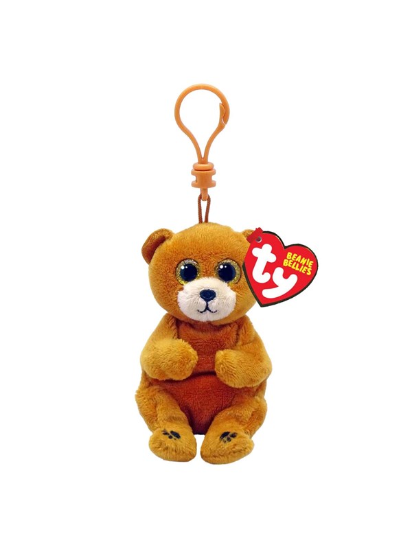 Ty Beanie Babies Bellies Clip Duncan Bear 10cm