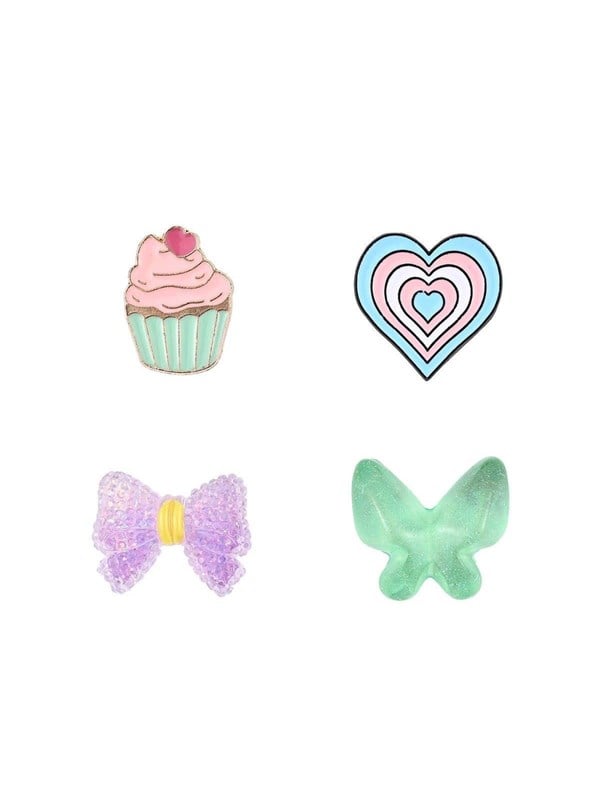 ONSALA Charms Pimp Your Phone Metal and Plastic 4pcs