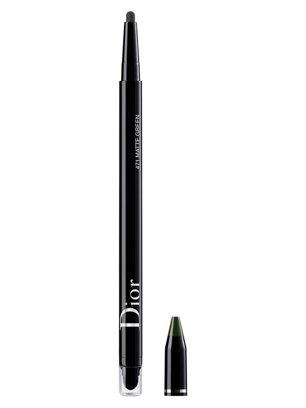 Christian Dior Diorshow On Stage, Waterproof, Double-Ended, Kohl Eyeliner, 471, Matte Green, 1.2 g