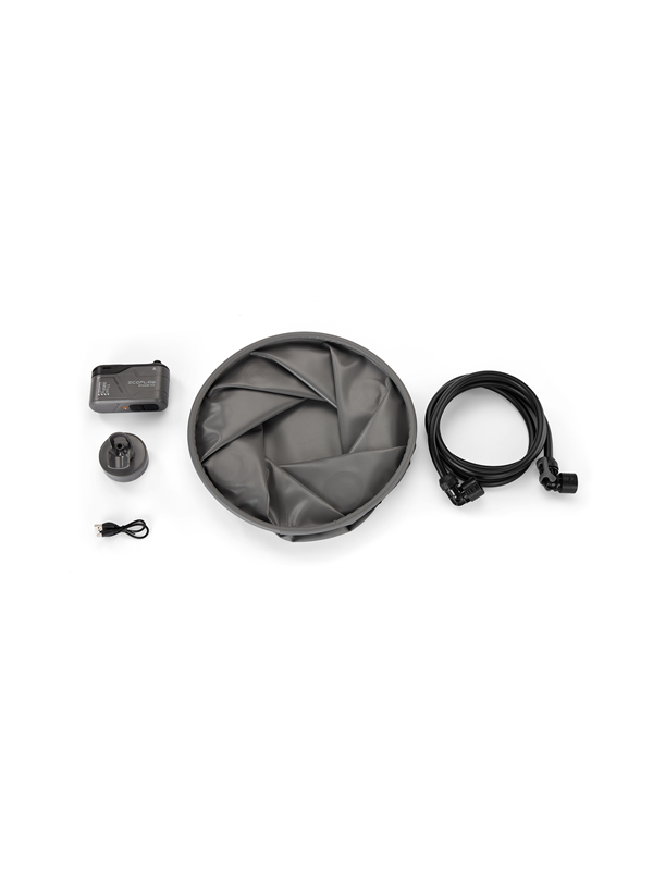 ECOFLOW Wave Spoelset Douchepomp en opvouwbare emmer 1 stuk(s)