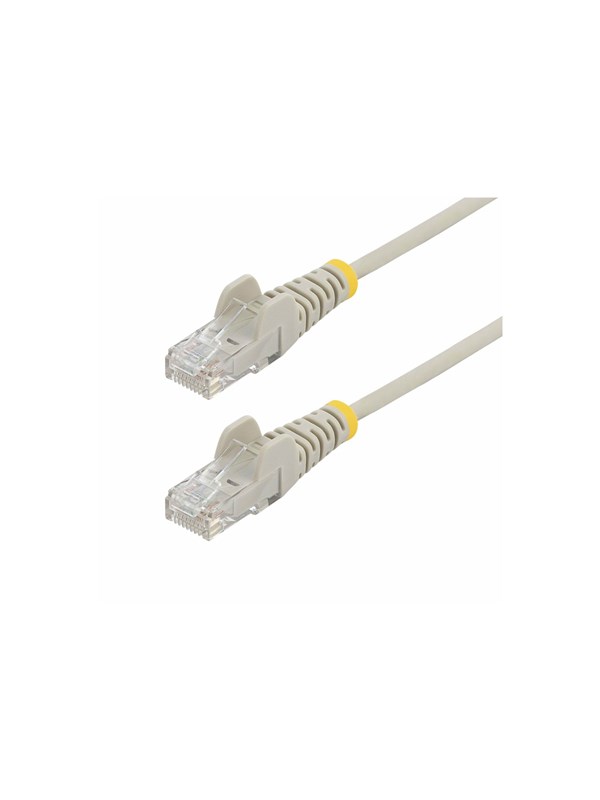 StarTech.com 7m Gray Slim CAT6 Ethernet Cable Snagless 28AWG LSZH - patch cable - 7 m - grey - Grijs - 7m